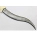 Dagger Knife steel curve blade camel bone tiger face Handle P 238